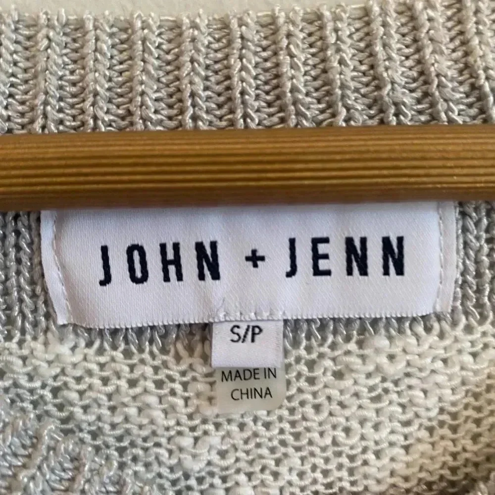 John + Jenn Striped Knit Sweater